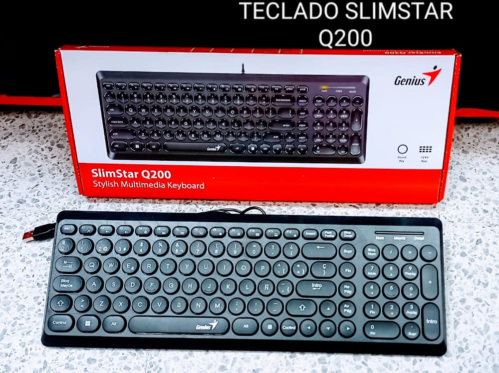 teclado-genius-slimstar-Q200